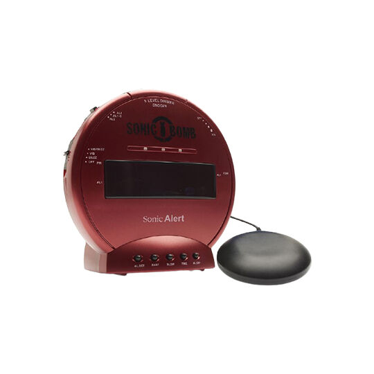 Shop Sonic Bomb Alarm Clock with Super Shaker | Cochlear Americas